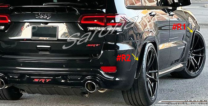 Custom Jeep Grand Cherokee SUV/SAV/Crossover Fender Flares